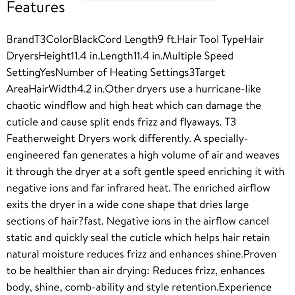 NIB Featherweight 2 Hair Dryer MSRP $250 - Picture 7 of 8